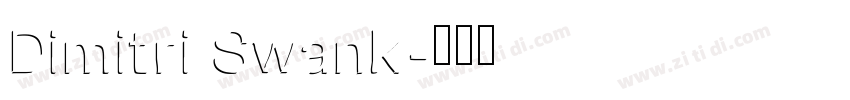 Dimitri Swank字体转换